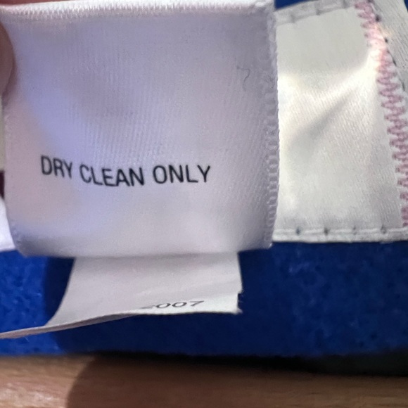 SO size Large juniors hooded button double breasted pea coat Blue - Picture 5 of 7